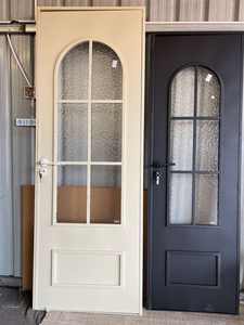 French Design Aluminum Interior <b>Door</b> with Glass Panel Water-Resistant for Bathroom Kitchen - Product Image 6