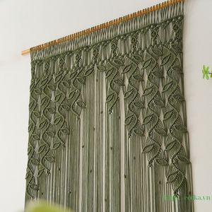 ม่านมัดยึดผ้าฝ้ายทอมือขนาดใหญ่สไตล์โมเดิร์น OEM 100% ลายทำมือ ราคาถูกจากเวียดนาม - Product Image 5