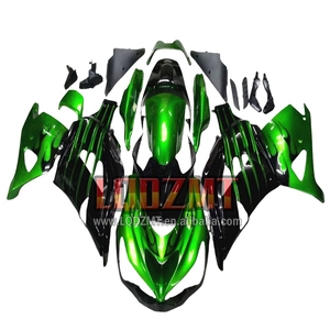 OEM Pour KAWASAKI NINJA <span class=keywords><strong>ZX</strong></span> 14R ZZR1400 ZX14R 06 07 08 09 10 11 60LQ.<span class=keywords><strong>81</strong></span> <span class=keywords><strong>ZX</strong></span>-14R Vert bleu 2006 2007 2008 2009 2010 2011 Carénage - Product Image 4