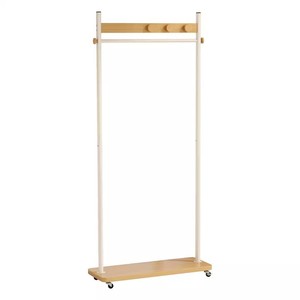 ราวตากผ้าโลหะแบบสองเสา สำหรับ<span class=keywords><strong>แขวน</strong></span>เสื้อโค้ทและ<span class=keywords><strong>หมวก</strong></span> ชั้นวางของอเนกประสงค์สำหรับจัดเก็บเสื้อผ้าและรองเท้าในบ้าน - Product Image 1