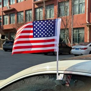 Bandera Personalizada para Ventana de Auto, Bandera Estadounidense para Auto, 45*30 cm, para Actividades de Elecciones Presidenciales - Product Image 2
