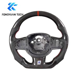 Volant en fibre de carbone pour <span class=keywords><strong>Volvo</strong></span> Xc60 Xc70 Xc90 V40 V60 V70 V90 <span class=keywords><strong>S40</strong></span> S60 S80 S90 2018 2019 2020 <span class=keywords><strong>2021</strong></span> 2022 2023 2024 2025 - Product Image 3