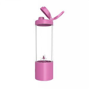 Licuadora portátil más vendida Carga USB inalámbrica 400ML Botella de jugo fresco Máquina de afeitar de hielo Mezclador eléctrico de mano Taza de viaje - Product Image 6