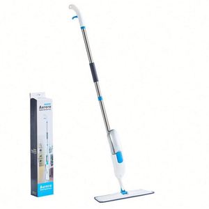 New Custom Logo Portable Detachable 360 Rotary Floor Cleaning Tools Hand-free Spray Microfiber Flat <b>Mop</b> for Floor Cleaning - Product Image 1