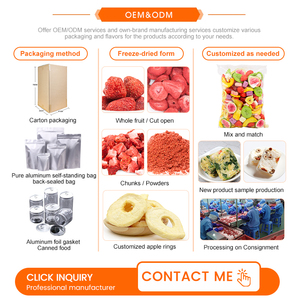 Frutta e Verdura Liofilizzata: Fichi, Litchi, Jackfruit, Funghi, Okra - Prodotti Salutari di Grande Successo - Product Image 4