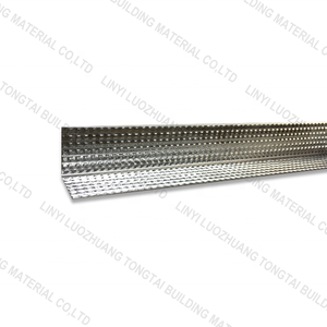Profili per cartongesso in acciaio zincato forato R angolo di protezione dell'angolo della parete perlina angolare in metallo - Product Image 5