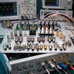 Série <span class=keywords><strong>de</strong></span> connecteurs coaxiaux RF SMA N Type BNC FAKRA TNC DIN 7 16 Haute fréquence 50 Ohm 75 Ohm Kit d'adaptateurs - Product Image 1