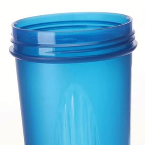 Botella Deportiva de Plástico de 400ml/600ml, Libre de BPA, con Logotipo Personalizado, Portátil, a Prueba de Fugas, para Batidos de Proteínas - Product Image 2
