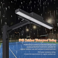 Iluminación LED de 200W para Canchas de Pickleball, Luz Deportiva Antideslumbrante para Canchas de Tenis y Campos de Cricket