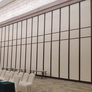 Modern Foldable Acoustic <strong>Partition</strong> <strong>Wall</strong> Soundproof Movable Sliding Door for Dining Warehouses Gym School Home Office - Product Image 3