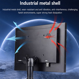 Nhà Máy Giá 7 inch LCD CCTV <span class=keywords><strong>Monitor</strong></span> Full HD điều khiển từ xa VGA AV BNC USB đầu vào máy tính để bàn Wall Mount TFT CCTV <span class=keywords><strong>Monitor</strong></span> - Product Image 5