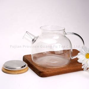 Tetera de bambú de cristal, fácil de limpiar, <span class=keywords><strong>2022</strong></span> ml, 500ml, 800ml, el mejor precio, 1000 - Product Image 3