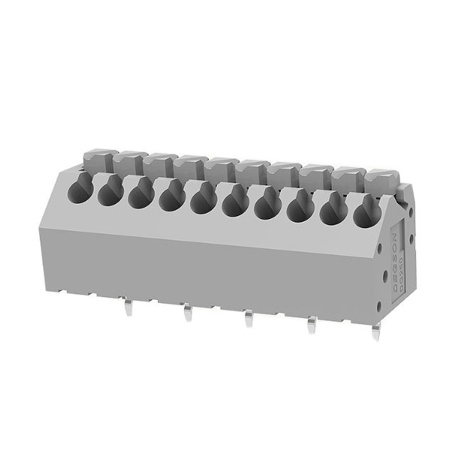 Degson Spring Push In Terminal DEGSON DG250-3.5 Male Female Terminal Block Plug-in Spring Wire ...