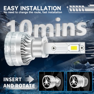 <span class=keywords><strong>R11</strong></span> Super brillante automotriz LED faros último diseño 6000K Color H1 H4 H7 H11 9005 9006 9012 coche LED bombillas ventilador - Product Image 4
