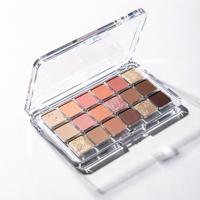 Palette de fards à paupières Pro Eye Air 01 Coral Studio 12 couleurs, fard à paupières coréen mat, scintillant, brillant, doux, glamour, look quotidien