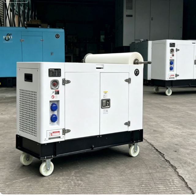 Super Silent Diesel Generator Set 20KW 10KW 15KW Three Phase Industrial Genset High Efficiency Low Factory Price Backup Power