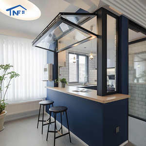 Factory Top Hung <strong>Windows</strong> <strong>Aluminum</strong> Fold up <strong>Window</strong> <strong>Aluminum</strong> Alloy Frame Folding <strong>Windows</strong> and Doors for Balcony Kitchen - Product Image 1