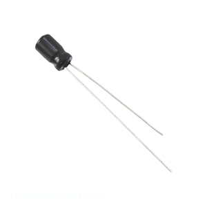 ตัวเก็บประจุ UMA1HR22MCD2TP เรเดียล0.22 uF 20% 50V ฝา uF แบบดั้งเดิมผ่านรู - Product Image 1