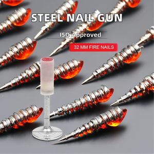 Pistolet à <span class=keywords><strong>clous</strong></span> <span class=keywords><strong>de</strong></span> plafond en acier galvanisé <span class=keywords><strong>de</strong></span> 32mm nouveau type goupilles d'entraînement <span class=keywords><strong>de</strong></span> clou <span class=keywords><strong>de</strong></span> feu <span class=keywords><strong>de</strong></span> haute qualité systèmes <span class=keywords><strong>de</strong></span> fixation actionnés par puissance - Product Image 4
