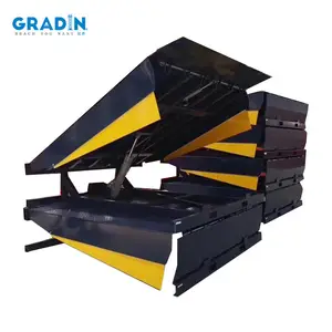 Xe Nâng Container Dock đoạn đường nối sử dụng di động sân đoạn đường nối Vật liệu tải nền tảng 6t8t10t tải và dỡ nền tảng