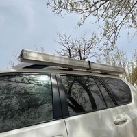 Auvent de toit de voiture de luxe en aluminium, auvent de voiture en aluminium, application pour SUV, pare-soleil extérieur