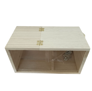 Caja de cría de <span class=keywords><strong>pájaros</strong></span> de madera pequeña moderna, accesorio de jaula de <span class=keywords><strong>pájaros</strong></span> con patrón de animales elegante <span class=keywords><strong>para</strong></span> muebles de casas pequeñas de periquito - Product Image 3