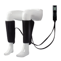 Masseur de jambes Phenitech avec masseur de jambes à compression d'air avec chaleur et relaxation pieds de mollet cuisse