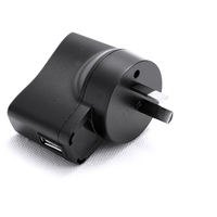 SAA RCM C-Tick Australie prise 5 volts adaptateur secteur type USB 24 v 5 w alimentation 5v 1a chargeur 1.5a ac / dc adaptateur 5v 12v 24 v