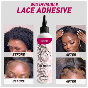 Colle Invisible pour Perruque en Dentelle, Imperméable, Fixation Forte, Adhésif Capillaire Sans Traces, Viscosité Sans Traces, 150ml, Logo Personnalisé OEM, Vente en Gros - Product Image 5