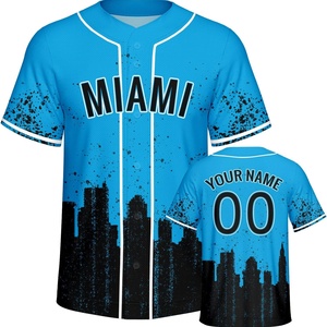 Maillots de baseball personnalisés pour hommes et femmes, cadeaux pour fans, anti-bactériens, anti-humidité, imprimés, cousus, personnalisables - Product Image 4