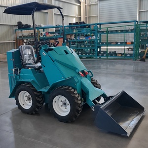 Mini dérapage diesel Steer Mini dérapage Steere avec tondeuse à gazon Forest Mulcher - Product Image 6