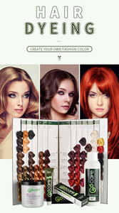 Tinte Profesional para el Cabello GOCARE, Fórmula Italiana, Crema de Tinte sin Amoníaco - Product Image 4