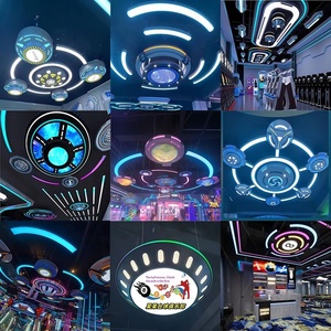Luces Decorativas para Módulos de Centro de Juegos, para Salas de Juego, Parques de Atracciones, Hoteles de E-Sports, Cibercafés, KTV, Pasillos y Vestíbulos, LED de Hierro y PMMA - Product Image 2