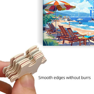 <span class=keywords><strong>Puzzle</strong></span> personalizzato OEM con fsc certificato dal produttore di carta bianca arte <span class=keywords><strong>Puzzle</strong></span> personalizzato dal tuo Design - Product Image 3