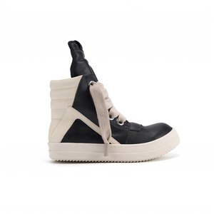 Zapatillas Cleanfit Ro de cuero genuino con triángulo invertido para hombre, botas de caña alta con suela gruesa que aumenta la altura, estilo urbano - Product Image 4