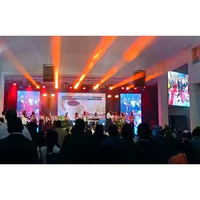 Solution clé en main Led Panneaux d'affichage Intérieur 500x500mm Scène de concert Publicité Creative Big Led Videl Wall