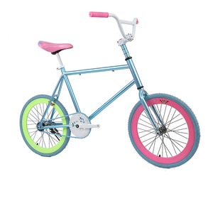 Nuova Bicicletta a Scatto Fisso in Acciaio da 20 Pollici / Bici Fixie / Bicicletta a Velocità Singola con Cerchi in Lega di Alluminio e Freno a Disco per Uso Urbano - Product Image 2
