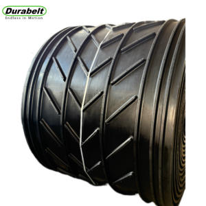 Visgraat Chevron Patroon Rubberen Transportband Voor Transportbanden - Product Image 3