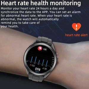 Reloj Inteligente ECG con Pantalla Táctil Completa de 1.3 Pulgadas 2022, <span class=keywords><strong>W10</strong></span> IP67 Resistente al Agua, PPG, ECG, Presión Arterial, Monitor de Sueño, Reloj Deportivo Inteligente - Product Image 5