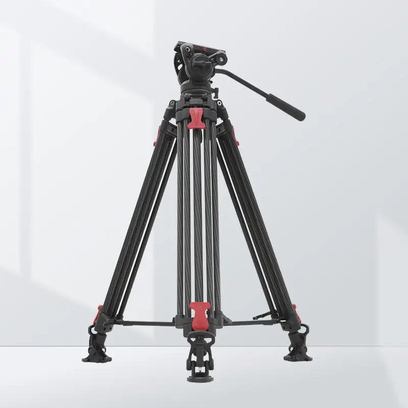 OBO professional carbon fiber video camera tripod stand for video