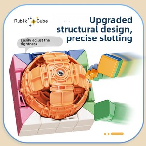 <span class=keywords><strong>Cubo</strong></span> Mágico Morandi Colorido 4x4x4, Juguete de Rompecabezas Educativo para Niños Pequeños, Juguetes de Plástico para el Pensamiento Creativo, Regalo Promocional - Product Image 4