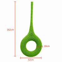 ROPECUBE Balançoire à pneus pour enfants, balançoire suspendue en corde, équipement de jeu sensoriel, chaise balançoire pour aire de jeux intérieure et extérieure pour enfants