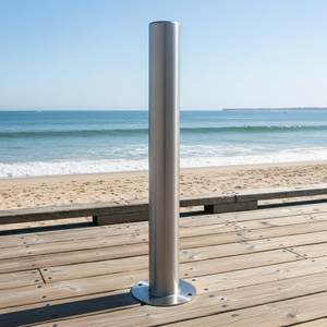 Poteau de sécurité en acier inoxydable 304 316, <span class=keywords><strong>anti</strong></span>-collision, <span class=keywords><strong>anti</strong></span>-terrorisme, bon prix, acier inoxydable carbone - Product Image 1