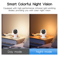 Kamera WiFi Monitor Bayi 2026 New V380 Pro Smart 3 Lensa Indoor PTZ Audio Dua Arah Penglihatan Malam 360 Derajat Sensor CMOS 6MP