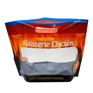 Hot shrink bags for fresh red meat Permeable chicken poultry plastics packet