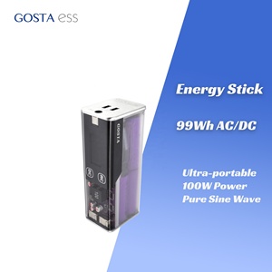 AA121902 <span class=keywords><strong>GOSTA</strong></span> ES100 97.2Wh 100W 200W Versatile Power Bank portatile torcia a LED telefono portatile grande capacità di energia Stick Bar - Product Image 5