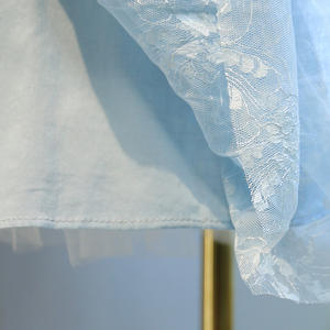 สินค้าใหม่ล่าสุดสำหรับนำเข้า ชุดเดรสสีฟ้าอ่อนสำหรับเด็กผู้หญิง แบรนด์อเมริกัน ซื้อโดยตรงจากโรงงานในจีน - Product Image 3