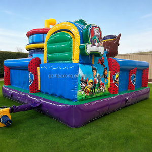 Château gonflable commercial pour enfants et tout-petits, château gonflable avec toboggan et <span class=keywords><strong>piscine</strong></span> à balles, maison de rebond gonflable avec souffleur - Product Image 4