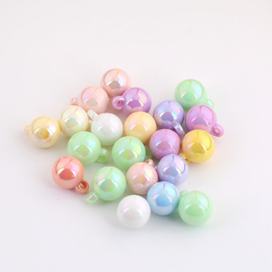 Cuentas de Resina Acrílica Cremosa con Orificios para Colgar de 8mm, Accesorios de Joyería DIY, Suministros Clásicos para Cadenas de Teléfono y Abalorios - Product Image 4