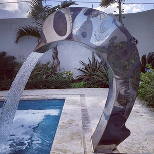 Fenlin thép không gỉ 304 316 hồ bơi Thác chống ăn mòn cho dự án cảnh quan sân vườn - Product Image 1